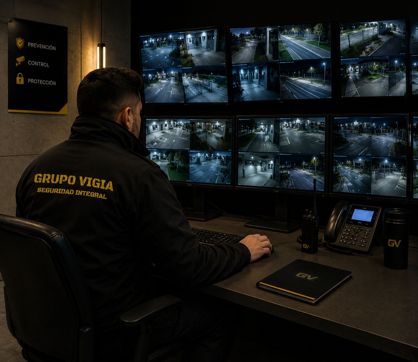 Equipo de Grupo Vigía